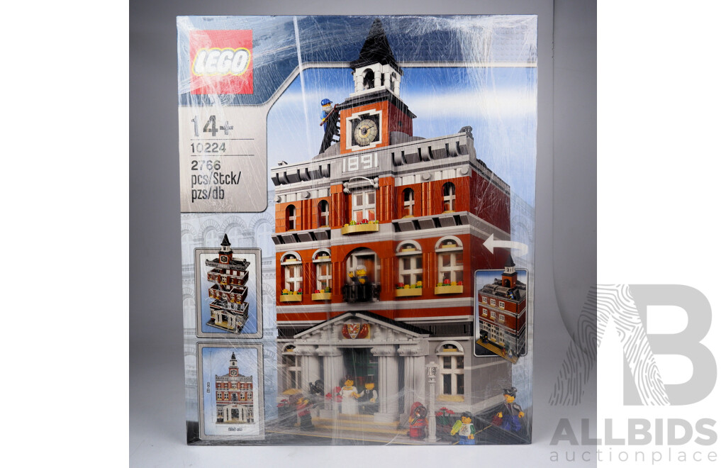 Lego Town Hall Set, 10224, Sealed in Box