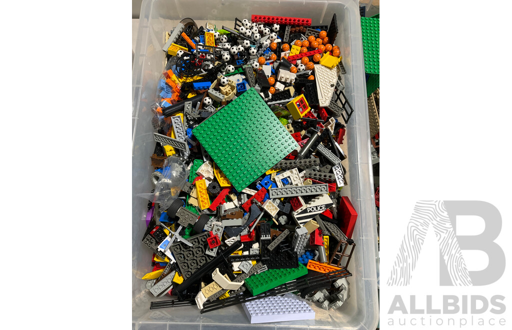 Large Collection Mixed Lego, Approx 11KG