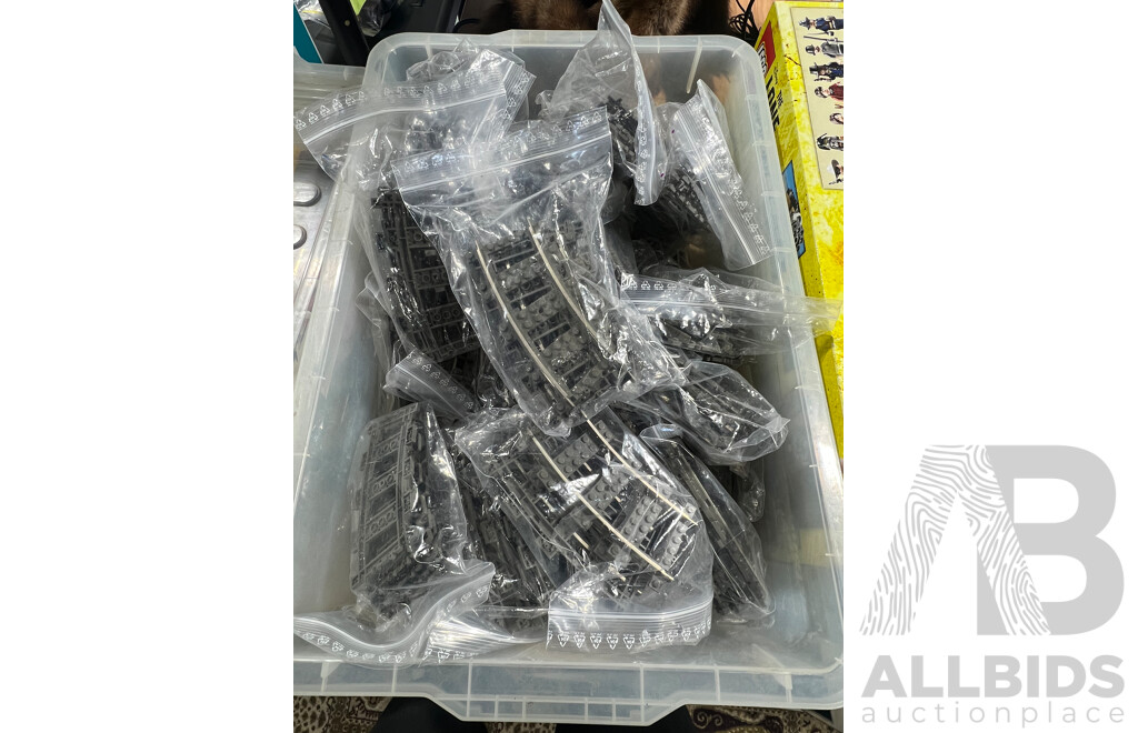 Large Collection Lego Railway Tracks