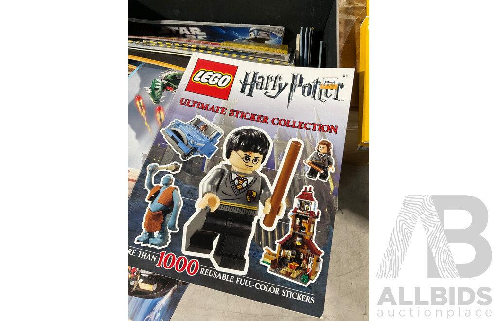 Large Collection Lego Instruction Books and Other Lego Books