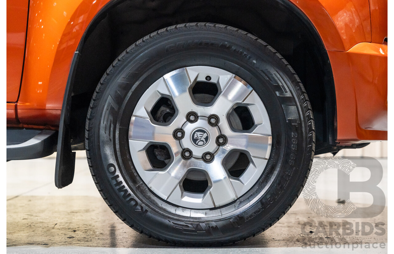 3/2016 Holden Colorado LTZ (4x4) RG MY16 Crew Cab P/Up Metallic Orange Turbo Diesel 2.8L