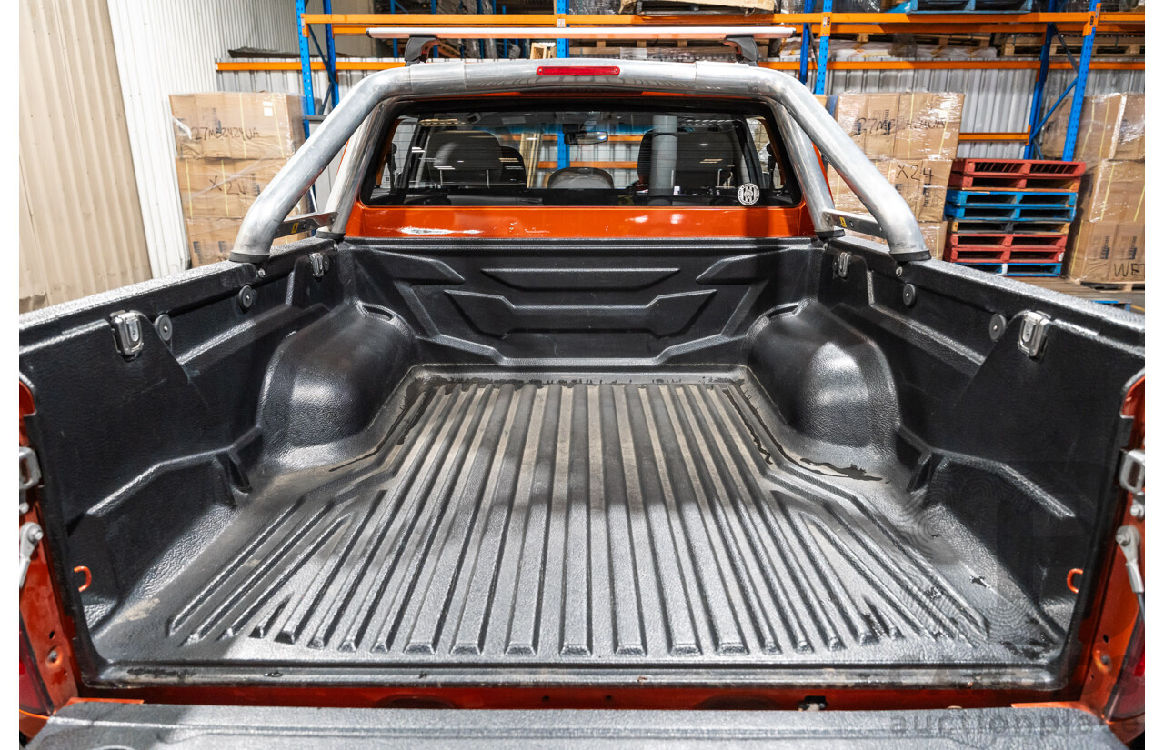 3/2016 Holden Colorado LTZ (4x4) RG MY16 Crew Cab P/Up Metallic Orange Turbo Diesel 2.8L