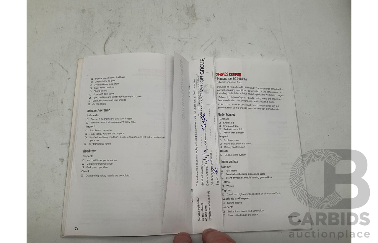 3/2016 Holden Colorado LTZ (4x4) RG MY16 Crew Cab P/Up Metallic Orange Turbo Diesel 2.8L