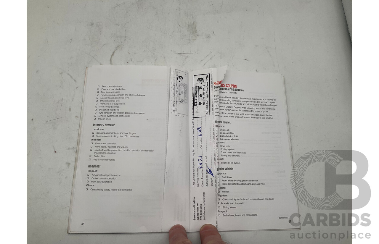 3/2016 Holden Colorado LTZ (4x4) RG MY16 Crew Cab P/Up Metallic Orange Turbo Diesel 2.8L