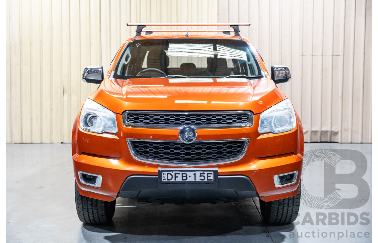 3/2016 Holden Colorado LTZ (4x4) RG MY16 Crew Cab P/Up Metallic Orange Turbo Diesel 2.8L