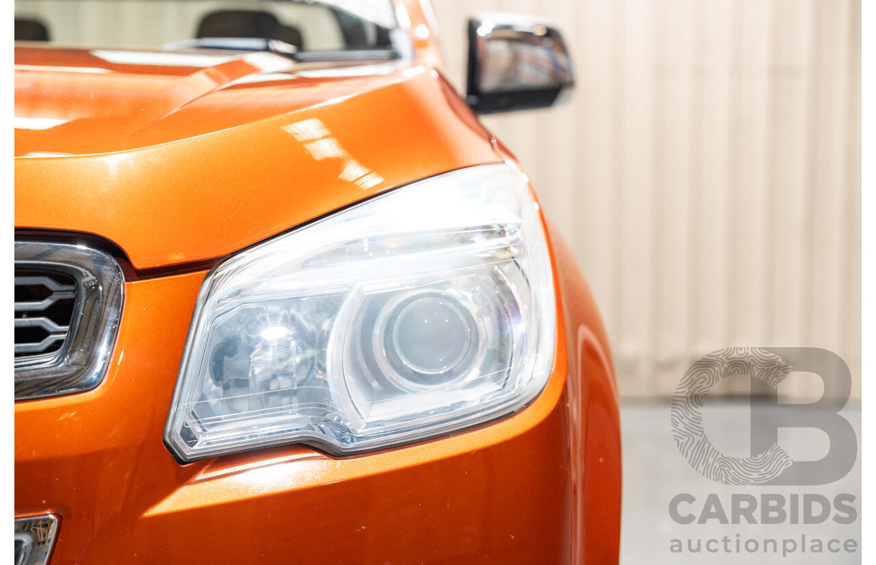 3/2016 Holden Colorado LTZ (4x4) RG MY16 Crew Cab P/Up Metallic Orange Turbo Diesel 2.8L