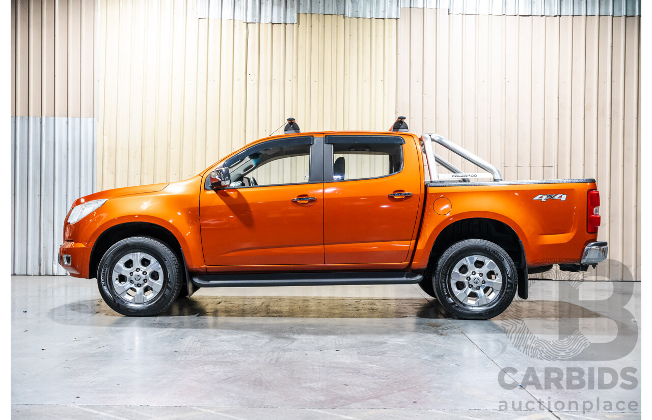3/2016 Holden Colorado LTZ (4x4) RG MY16 Crew Cab P/Up Metallic Orange Turbo Diesel 2.8L