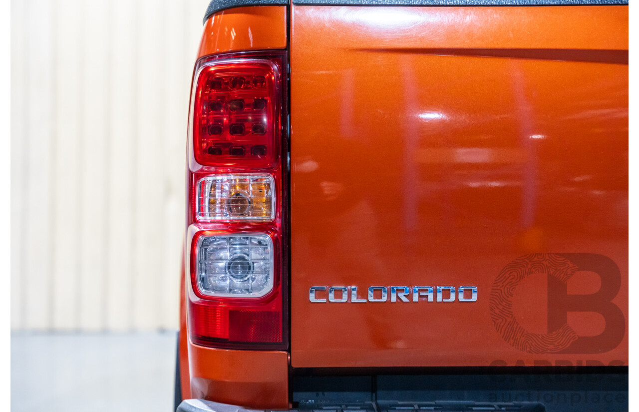 3/2016 Holden Colorado LTZ (4x4) RG MY16 Crew Cab P/Up Metallic Orange Turbo Diesel 2.8L
