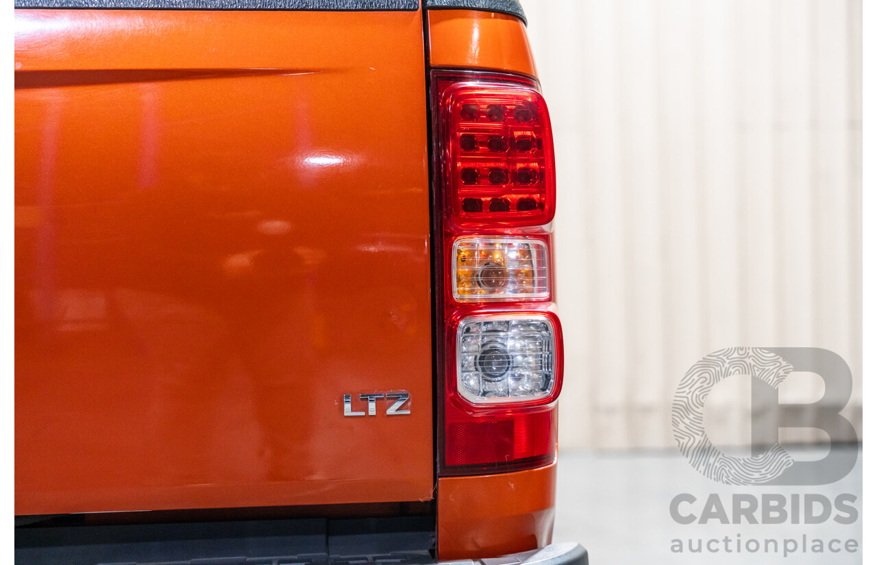 3/2016 Holden Colorado LTZ (4x4) RG MY16 Crew Cab P/Up Metallic Orange Turbo Diesel 2.8L