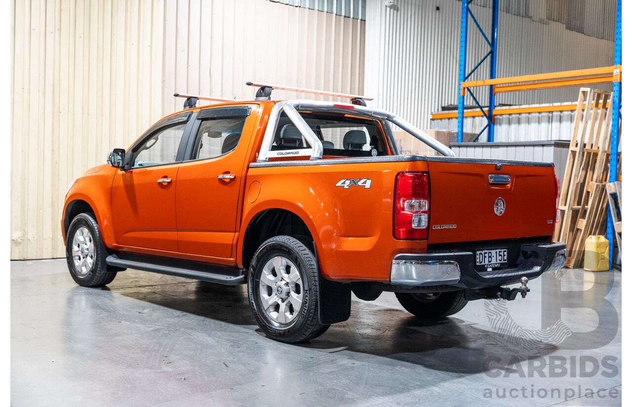 3/2016 Holden Colorado LTZ (4x4) RG MY16 Crew Cab P/Up Metallic Orange Turbo Diesel 2.8L