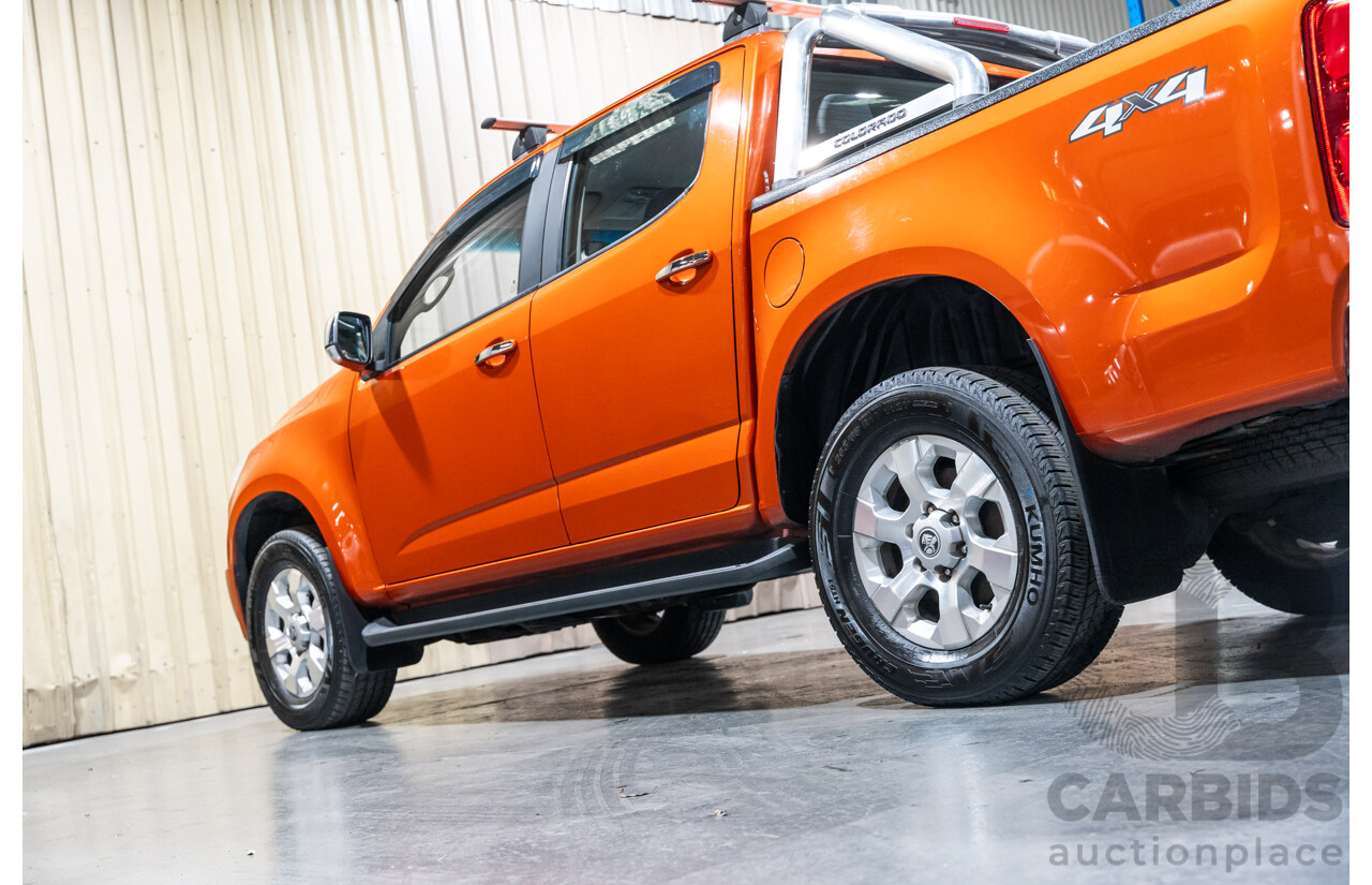 3/2016 Holden Colorado LTZ (4x4) RG MY16 Crew Cab P/Up Metallic Orange Turbo Diesel 2.8L
