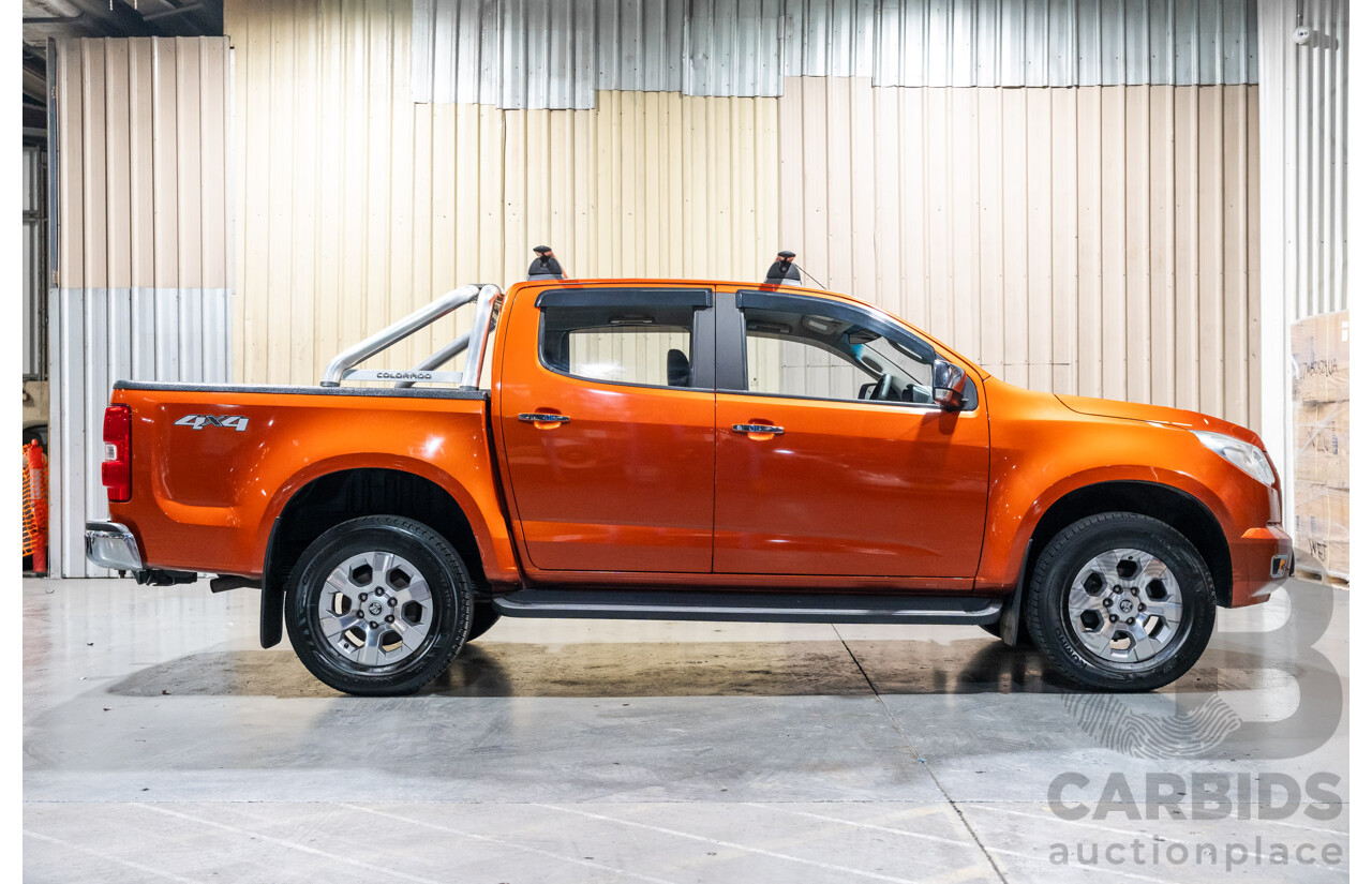 3/2016 Holden Colorado LTZ (4x4) RG MY16 Crew Cab P/Up Metallic Orange Turbo Diesel 2.8L