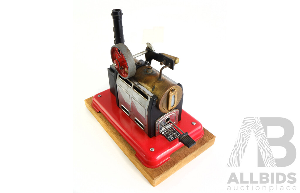 Vintage Mamod Brass Stationary Steam Engine