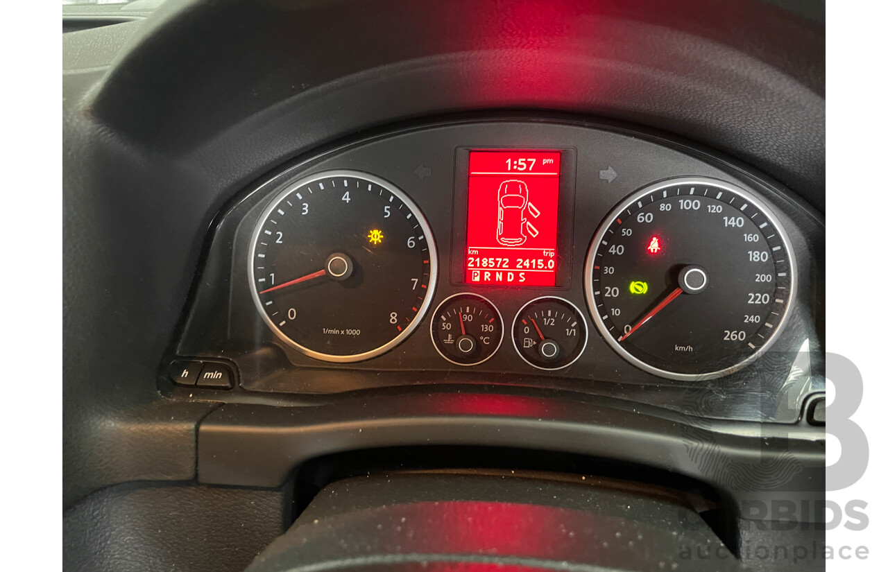 6/2009 Volkswagen Tiguan 125 TSI 5NC MY09 4d Wagon Black 2.0L