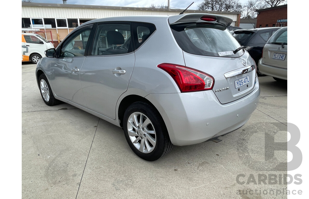 5/2016 Nissan Pulsar ST-L B17 SERIES 2 4d Sedan Silver 1.8L