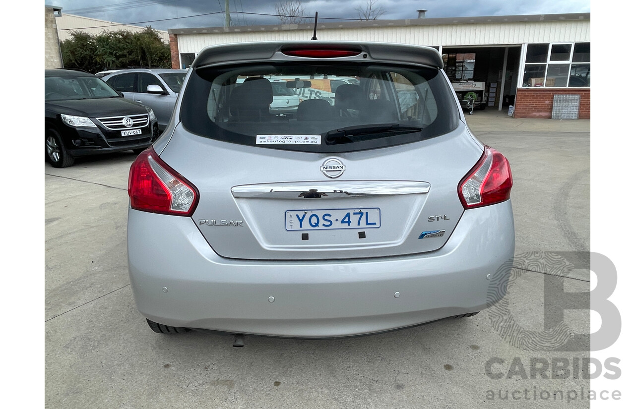 5/2016 Nissan Pulsar ST-L B17 SERIES 2 4d Sedan Silver 1.8L