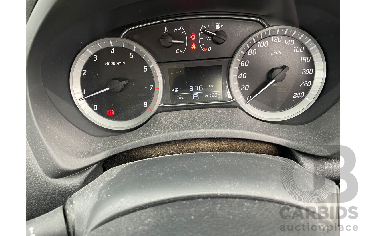 5/2016 Nissan Pulsar ST-L B17 SERIES 2 4d Sedan Silver 1.8L