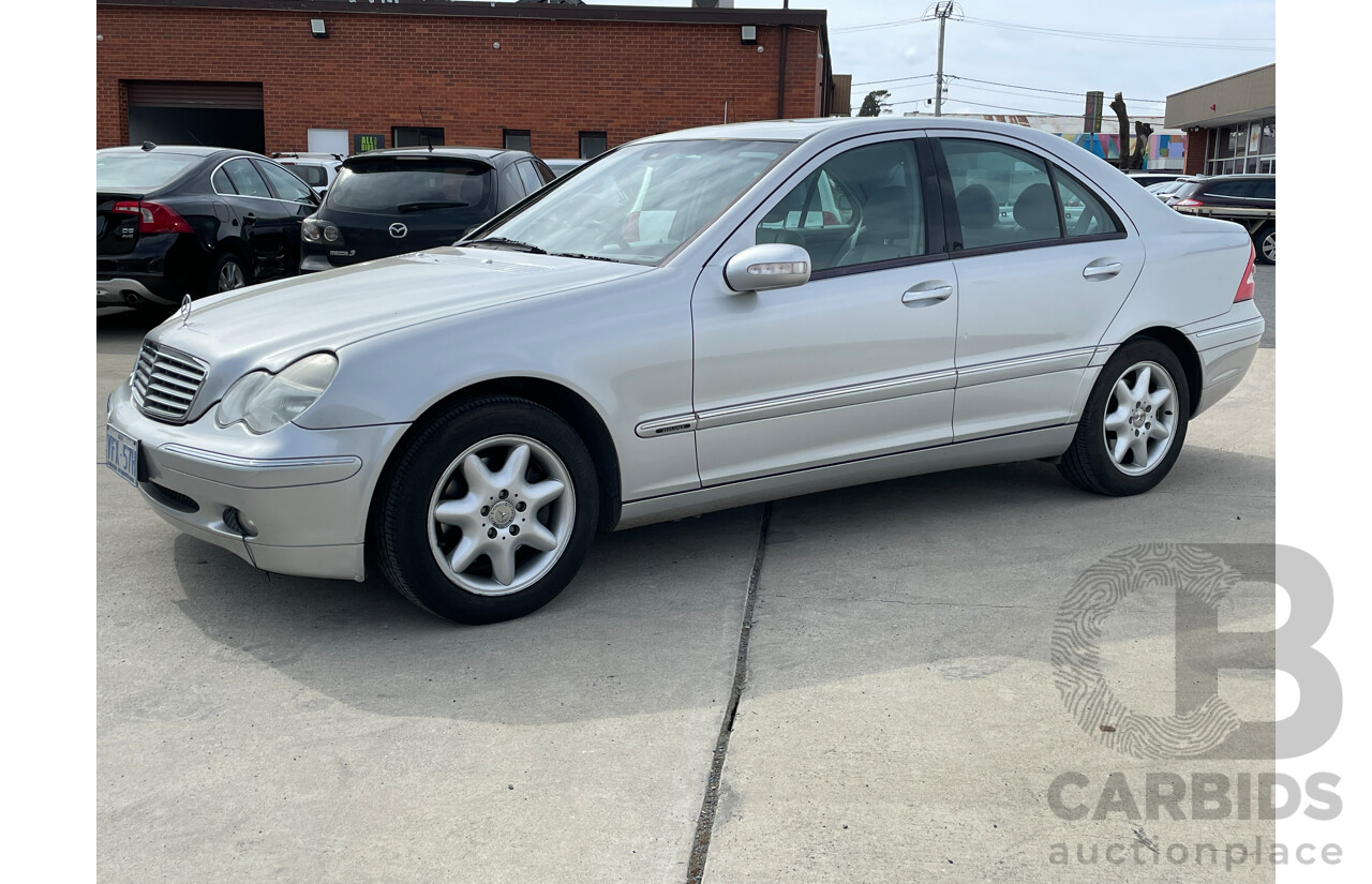 4/2001 Mercedes-Benz C320 Elegance W203 4d Sedan Silver 3.2L