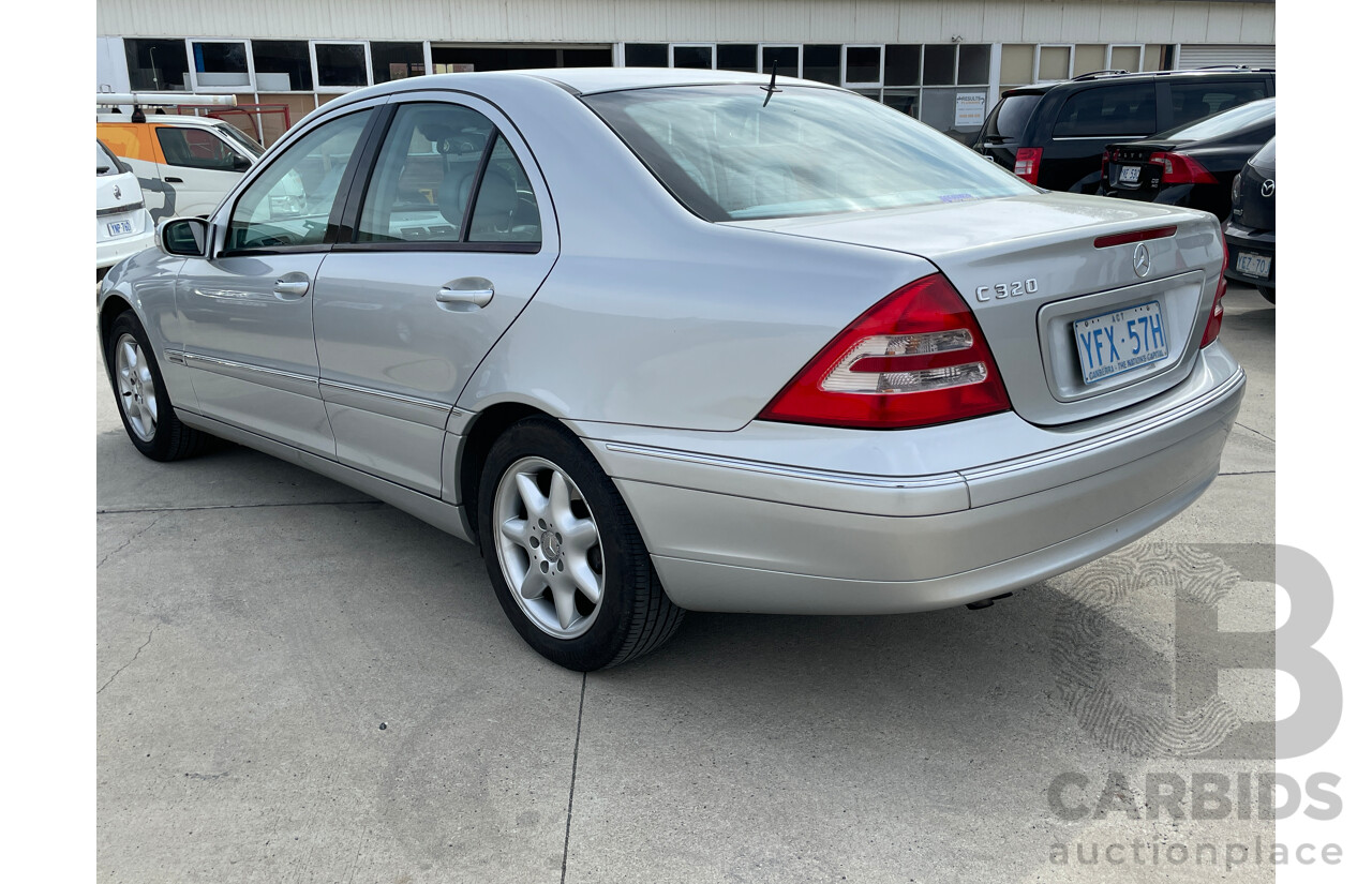 4/2001 Mercedes-Benz C320 Elegance W203 4d Sedan Silver 3.2L