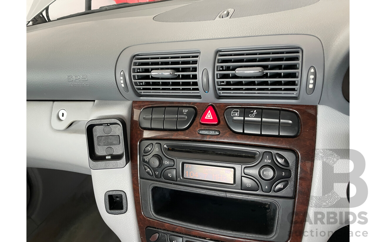 4/2001 Mercedes-Benz C320 Elegance W203 4d Sedan Silver 3.2L