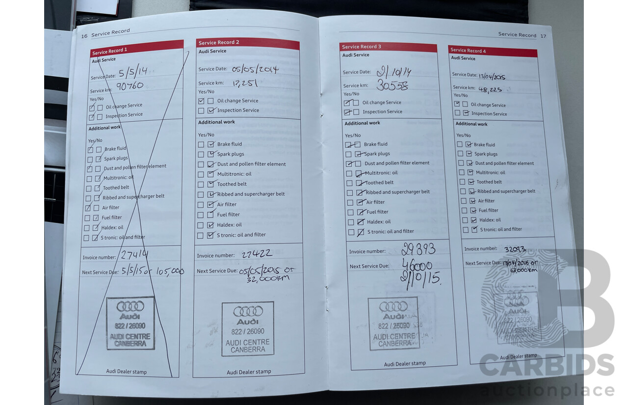 9/2013 Audi Q3 2.0 TDI Quattro (130kw) 8U 4d Wagon White 2.0L