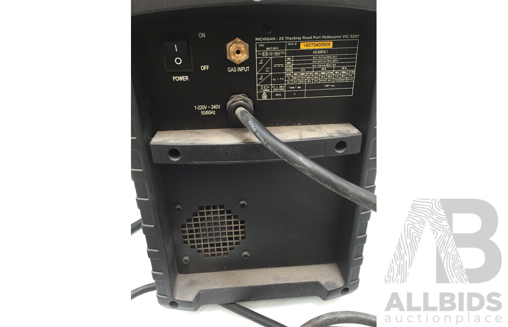Michigan 200A Mig Arc Tig Welder