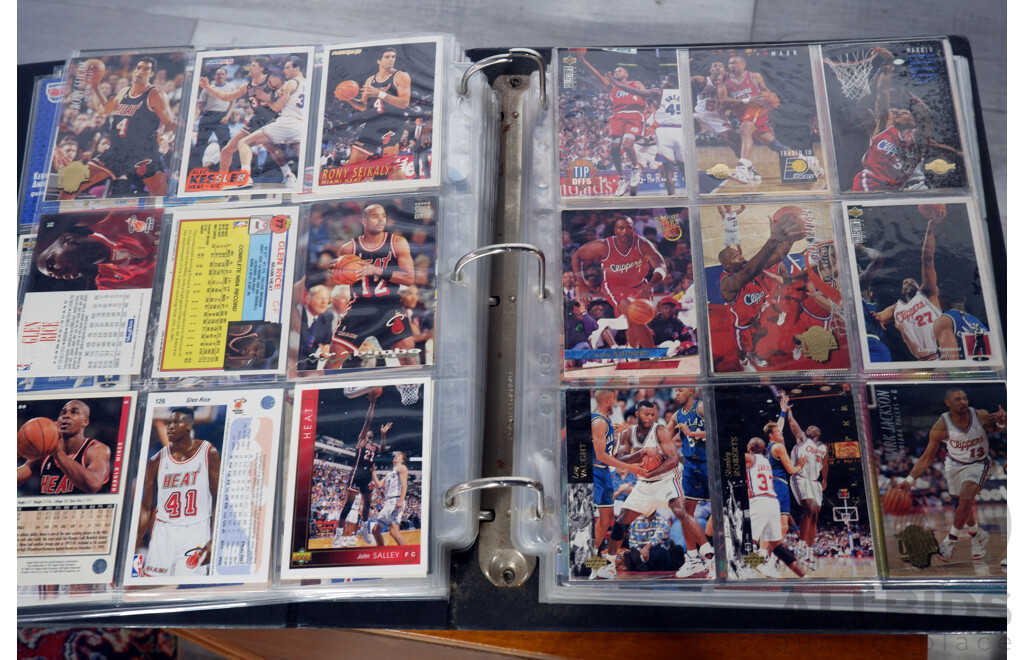 A Large Folder of Collector Cards