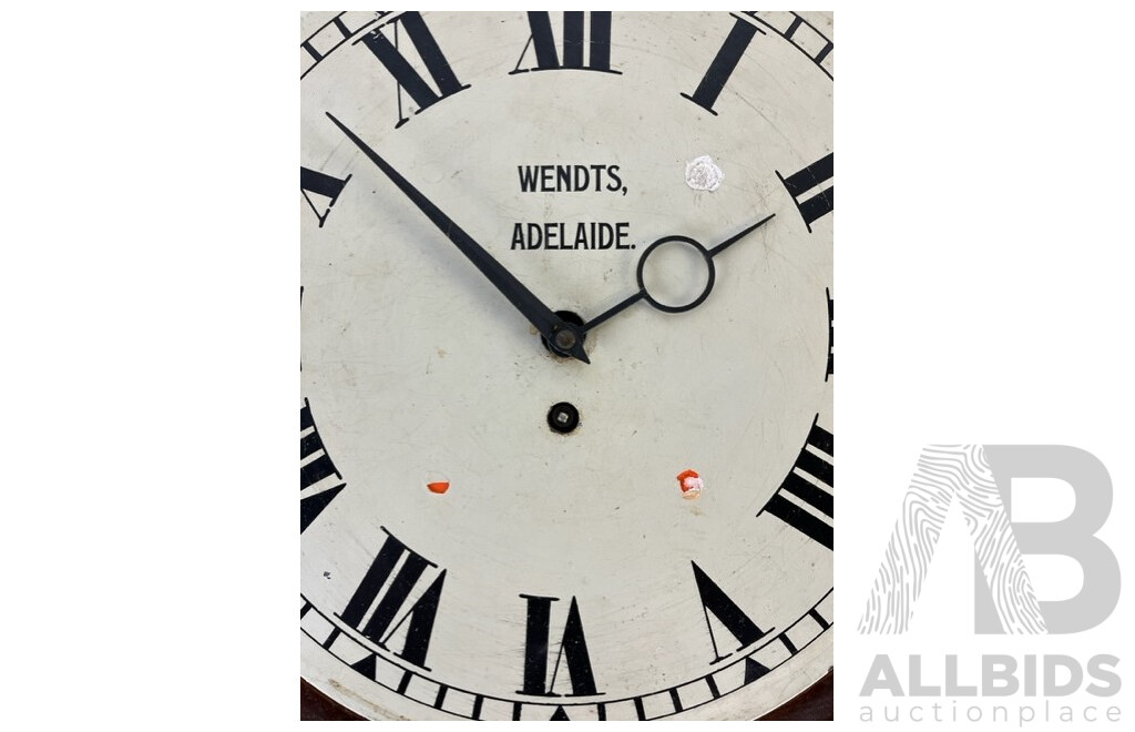 Vintage Wendts Adelaide Wall Clock