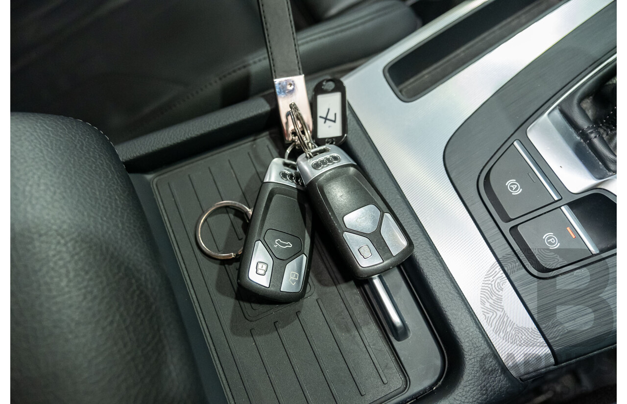 01/2019 Audi Q5 45 TFSI Sport Black Edition Quattro (AWD) FY MY19 Black 4d Wagon Turbo 2.0L