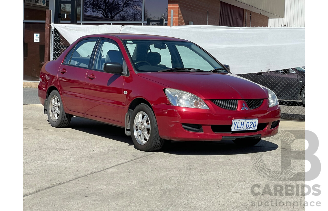 10/2004 Mitsubishi Lancer ES CH 4d Sedan Red 2.0L