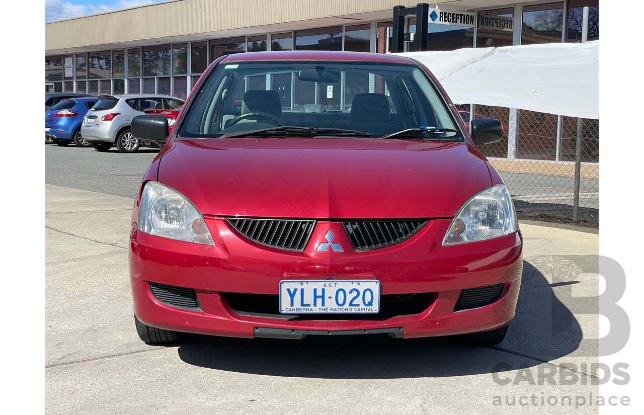 10/2004 Mitsubishi Lancer ES CH 4d Sedan Red 2.0L