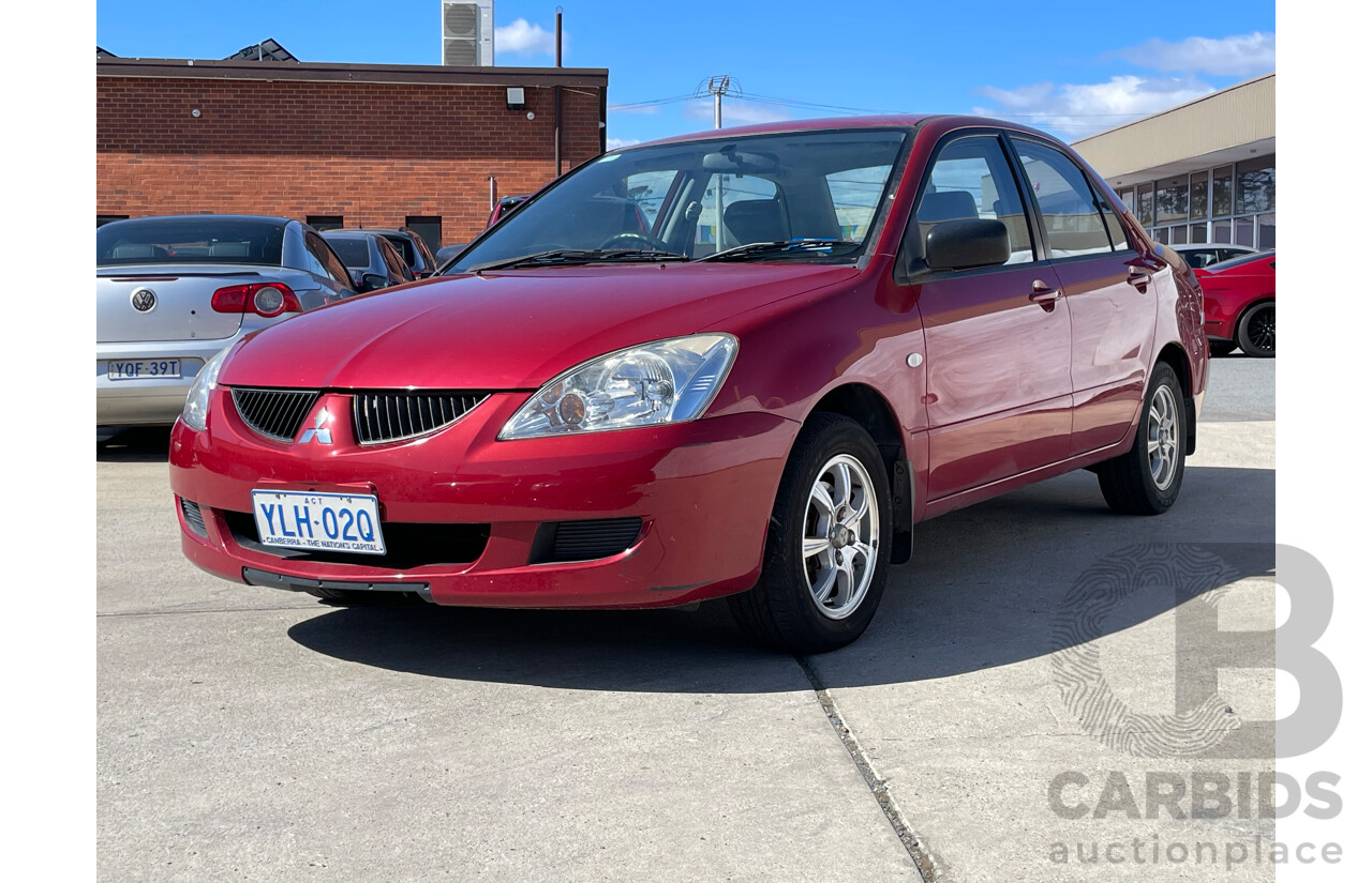 10/2004 Mitsubishi Lancer ES CH 4d Sedan Red 2.0L