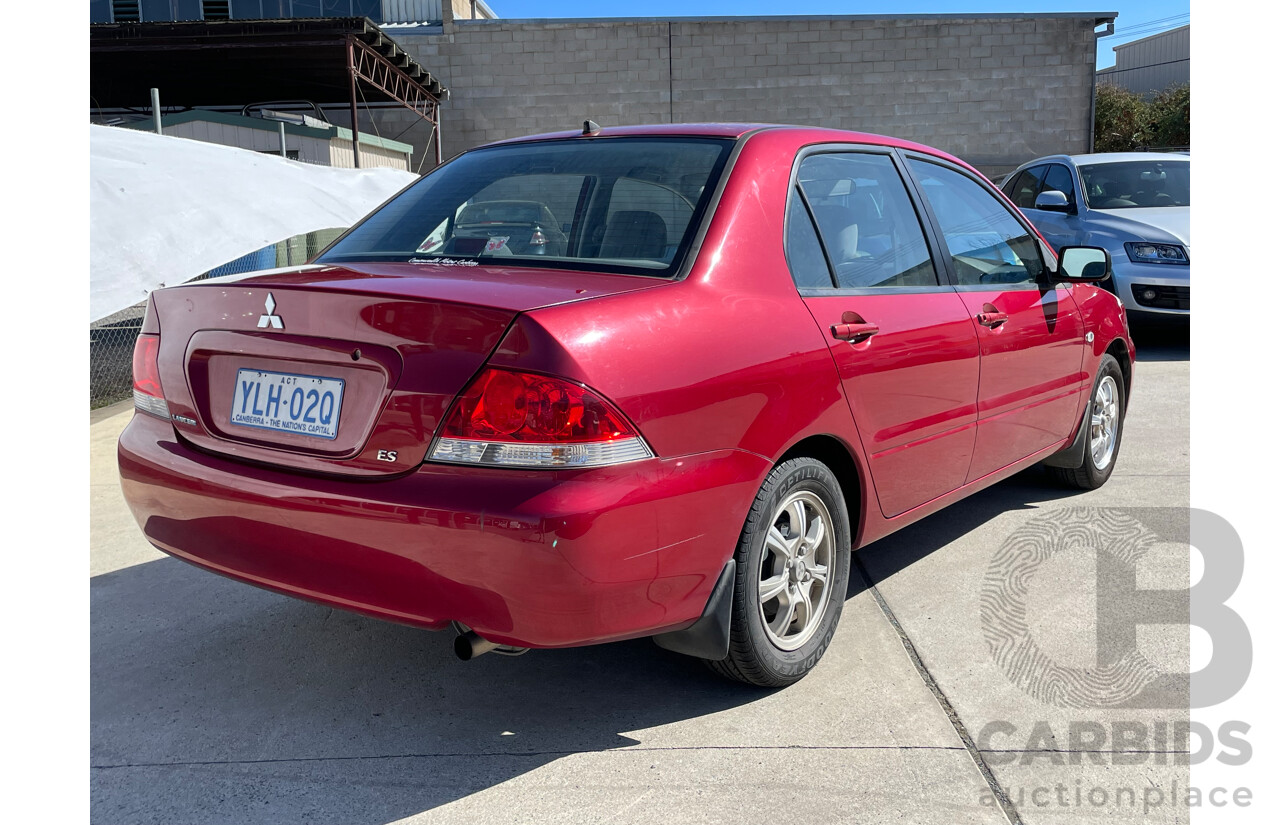 10/2004 Mitsubishi Lancer ES CH 4d Sedan Red 2.0L