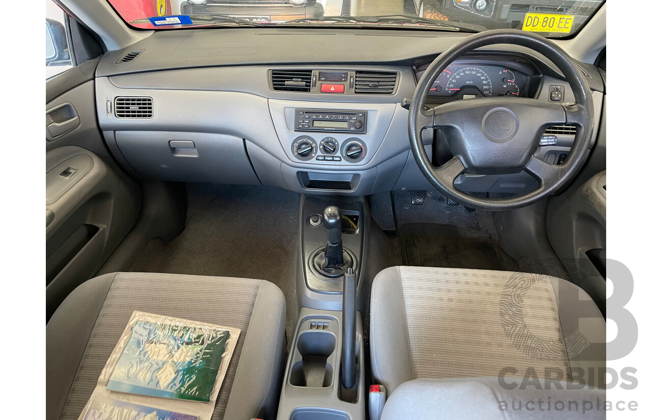 10/2004 Mitsubishi Lancer ES CH 4d Sedan Red 2.0L