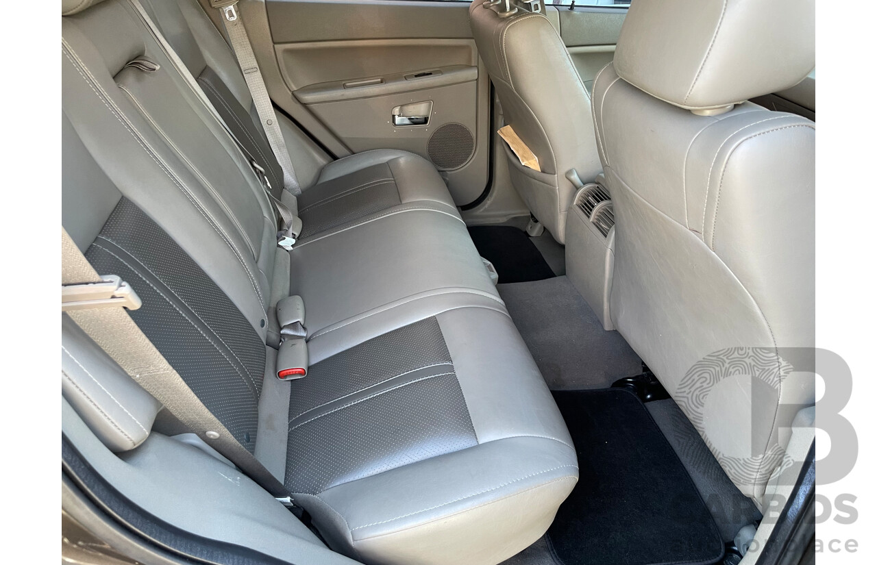 4/2006 Jeep Grand Cherokee Limited (4x4) WH 4d Wagon Grey 5.7L