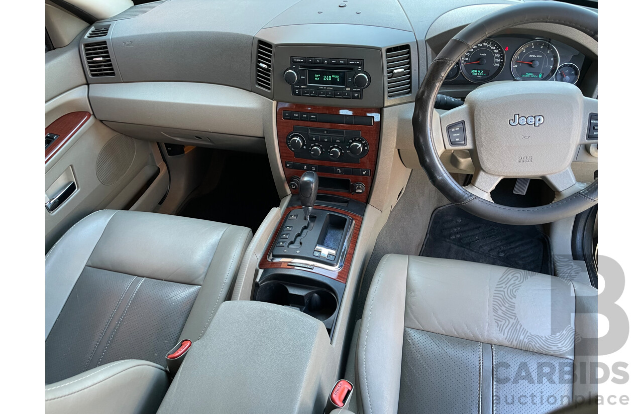 4/2006 Jeep Grand Cherokee Limited (4x4) WH 4d Wagon Grey 5.7L