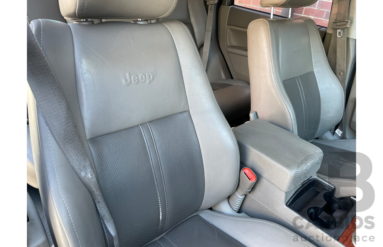 4/2006 Jeep Grand Cherokee Limited (4x4) WH 4d Wagon Grey 5.7L