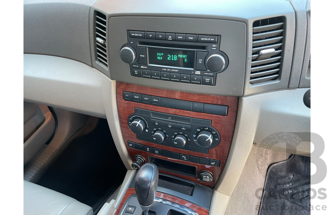 4/2006 Jeep Grand Cherokee Limited (4x4) WH 4d Wagon Grey 5.7L