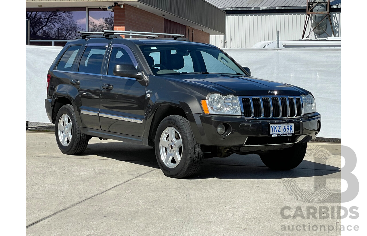 4/2006 Jeep Grand Cherokee Limited (4x4) WH 4d Wagon Grey 5.7L