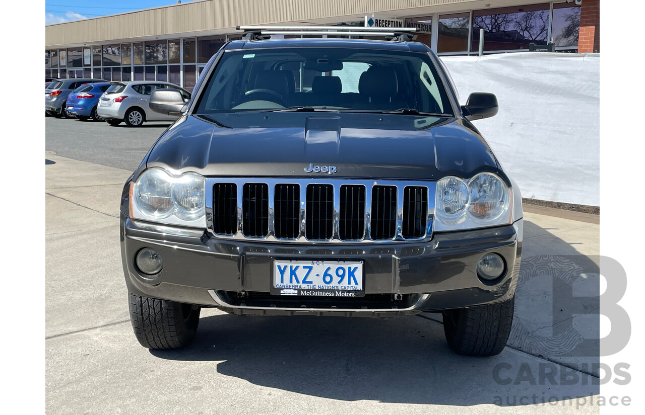 4/2006 Jeep Grand Cherokee Limited (4x4) WH 4d Wagon Grey 5.7L