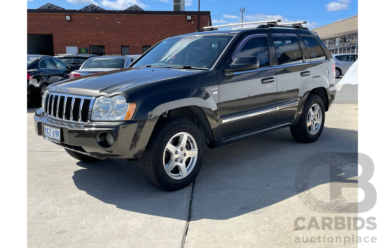 4/2006 Jeep Grand Cherokee Limited (4x4) WH 4d Wagon Grey 5.7L