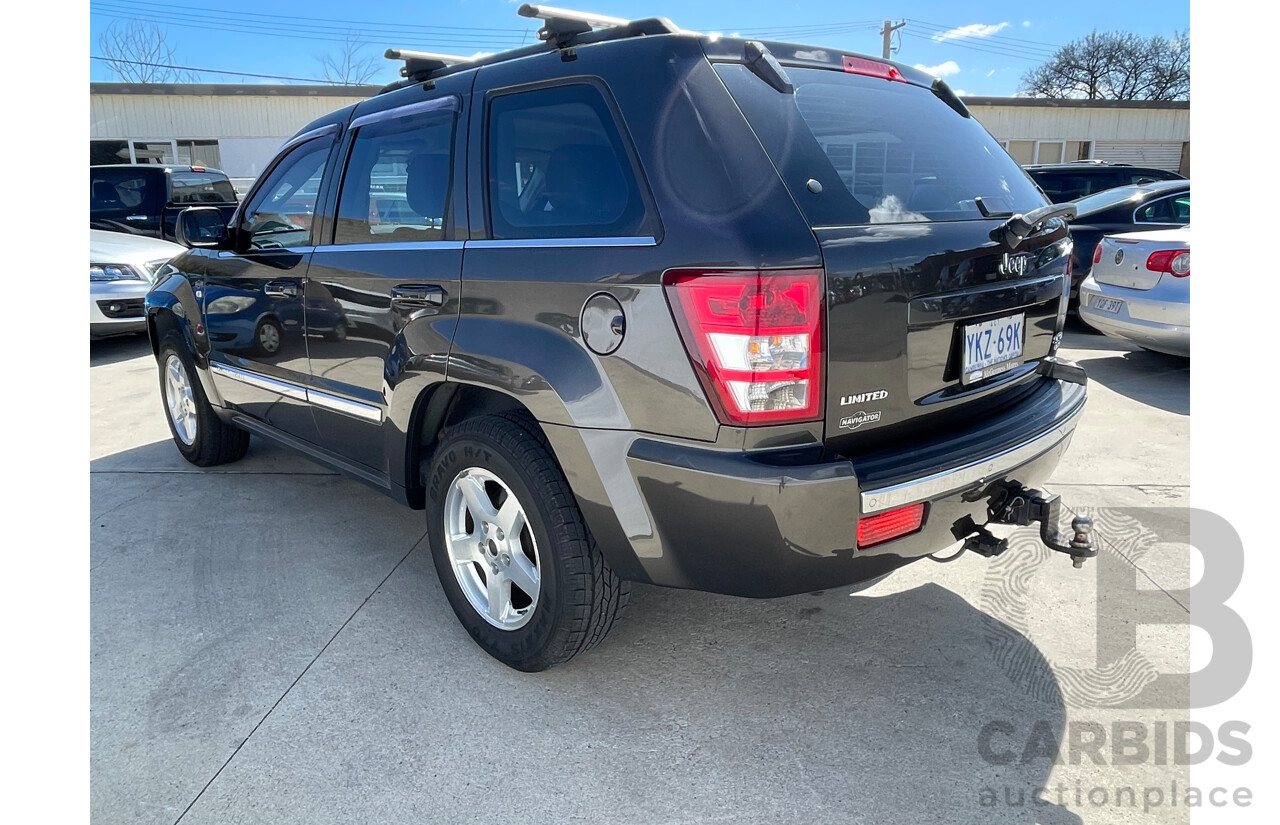 4/2006 Jeep Grand Cherokee Limited (4x4) WH 4d Wagon Grey 5.7L