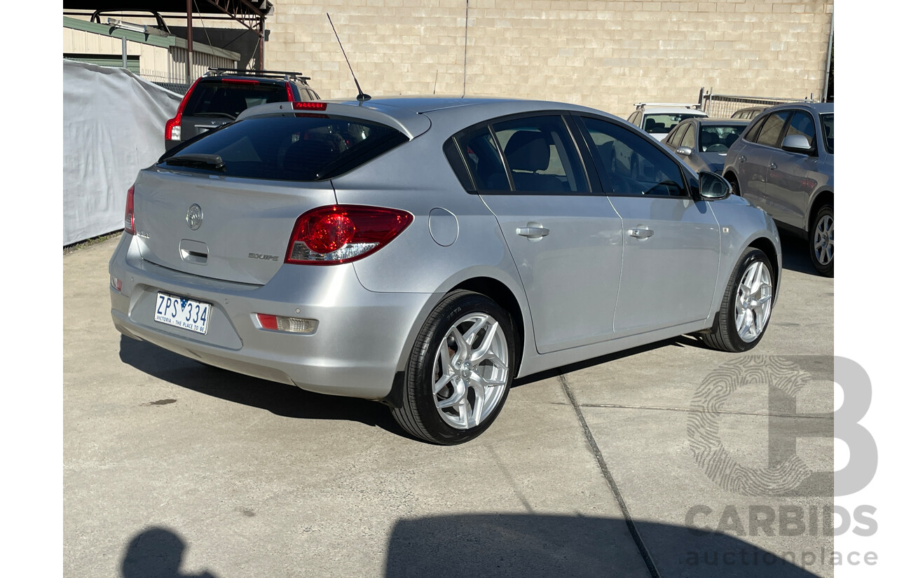 5/2013 Holden Cruze CD Equipe JH MY13 5d Hatchback Silver 1.8L