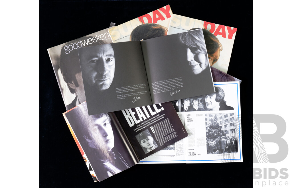 Collection of John Lennon Magazine and Paper Tributes Including White Feather the Spirit of John Lennon, Uncut Legends, Lennon the Echo's Tribute to John Lennon, Life Remembering John Lennon, 1998 Sunday, 2005 Good Weekend
