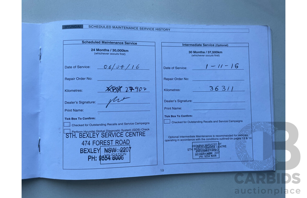 4/2014 Hyundai Veloster + FS MY13 3d Coupe Blue 1.6L