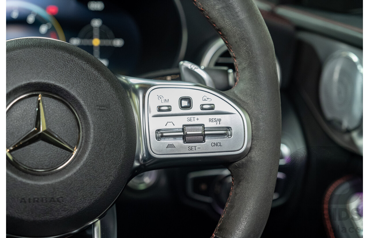 08/2018 Mercedes Benz C43 AMG 4Matic (AWD) MY19 W205 4d Sedan Obsidian Black Metallic Twin Turbo 3.0L