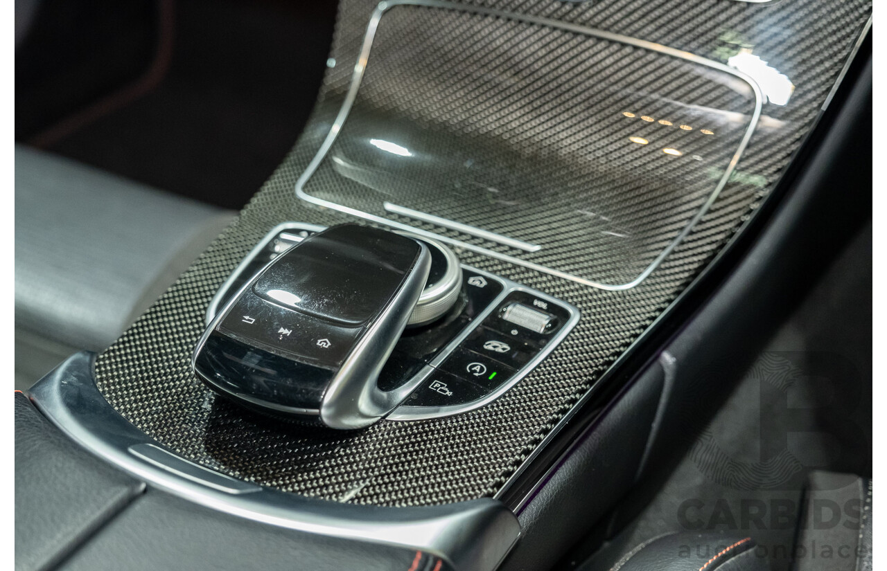 08/2018 Mercedes Benz C43 AMG 4Matic (AWD) MY19 W205 4d Sedan Obsidian Black Metallic Twin Turbo 3.0L