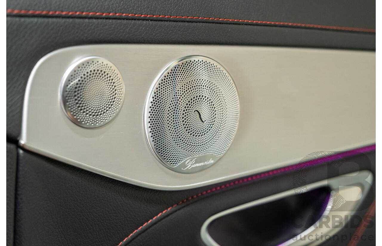 08/2018 Mercedes Benz C43 AMG 4Matic (AWD) MY19 W205 4d Sedan Obsidian Black Metallic Twin Turbo 3.0L