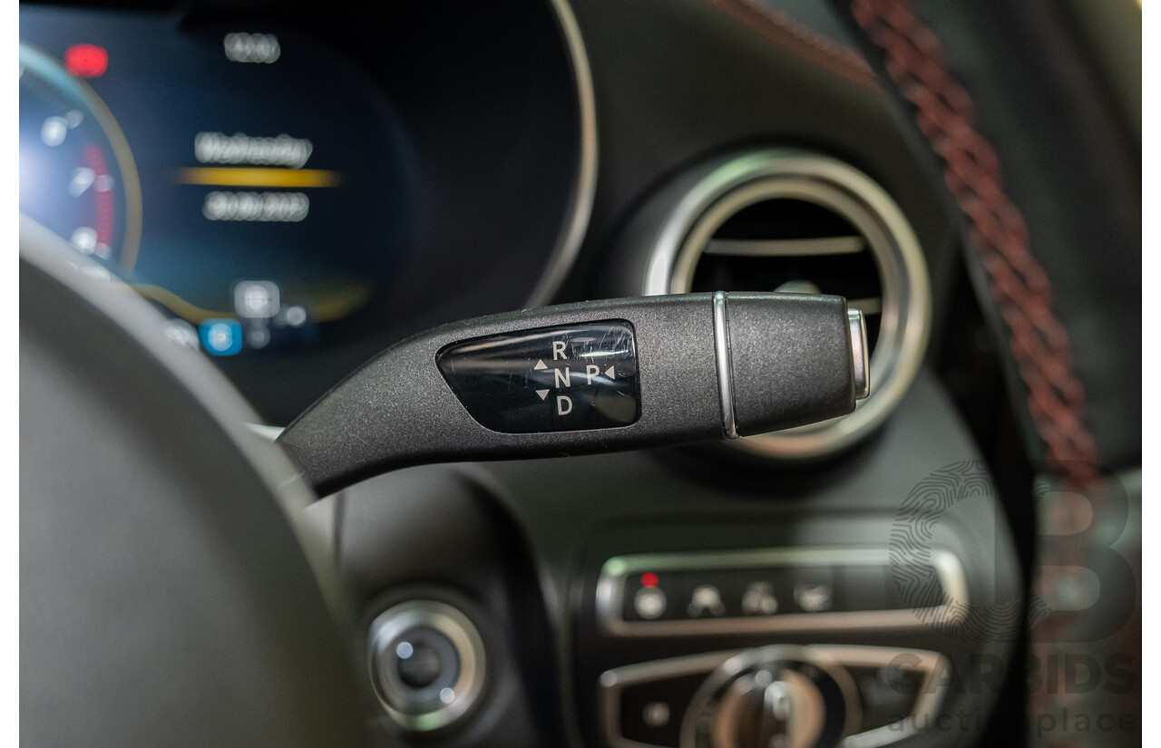 08/2018 Mercedes Benz C43 AMG 4Matic (AWD) MY19 W205 4d Sedan Obsidian Black Metallic Twin Turbo 3.0L