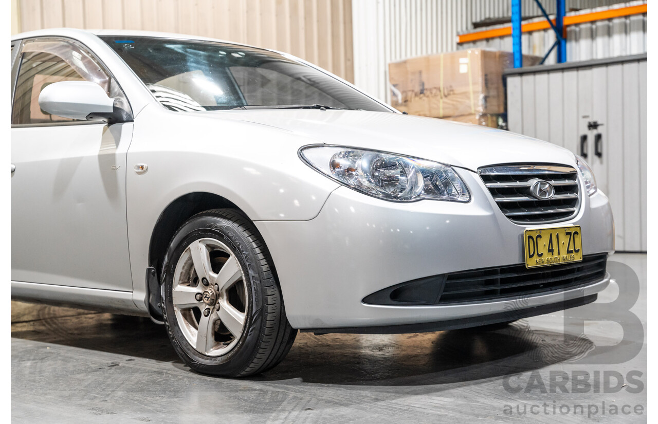 1/2008 Hyundai Elantra SX HD 4d Sedan Silver 2.0L